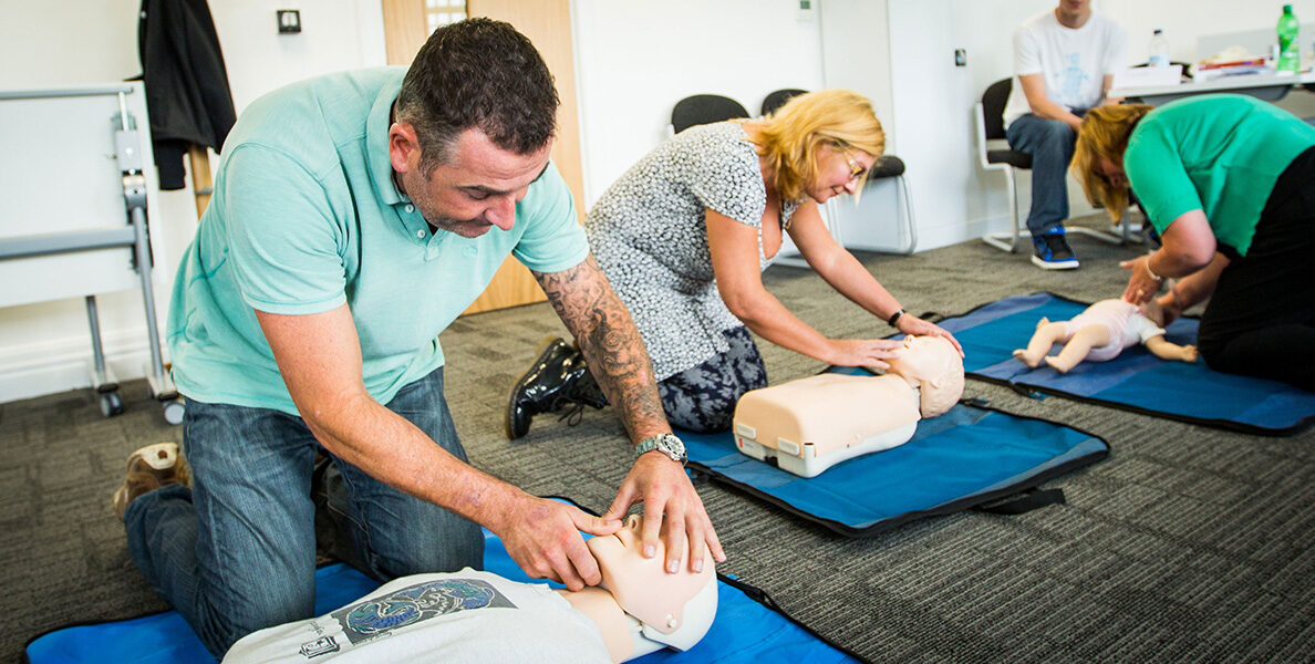 Work safe class for workplace first aid